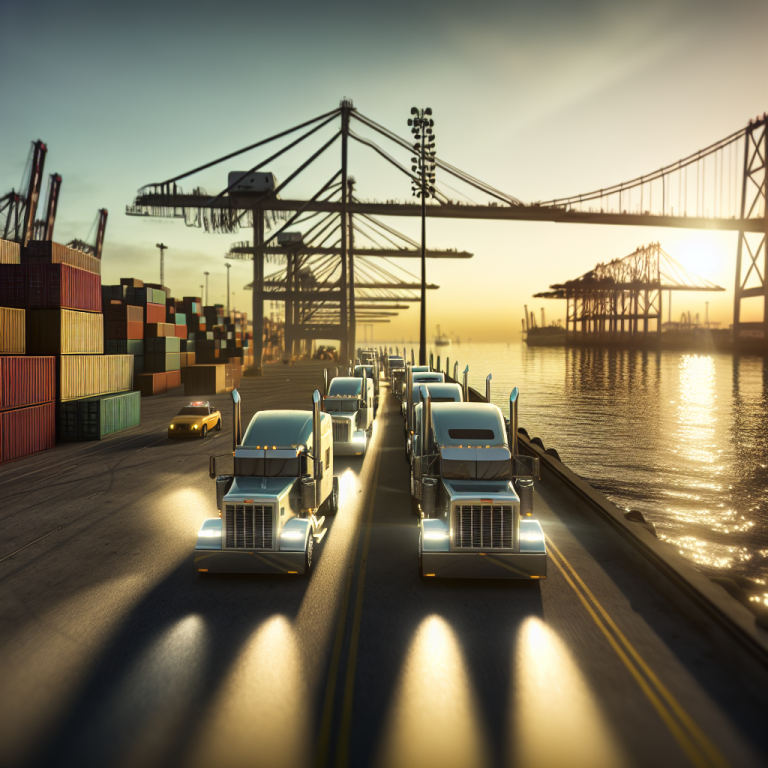 Tariff truce turbocharges Long Beach — and trucking feels the ripple