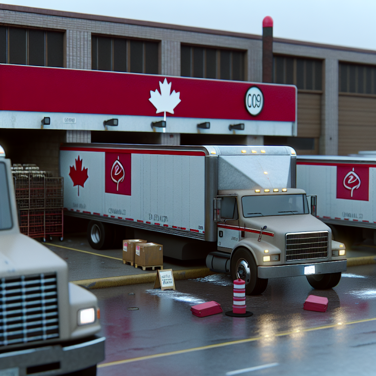 Canada Post walkout halts mail as peak season nears, pushing freight to private carriers - TruckStop Insider