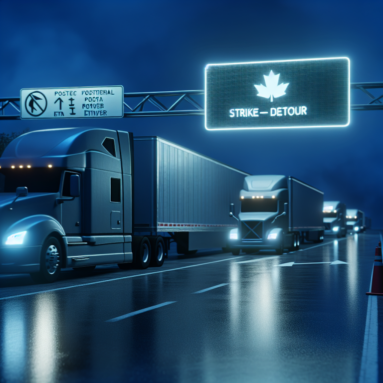 Canada Post walkout upends peak-season playbook, pushing freight to detours and workarounds - TruckStop Insider