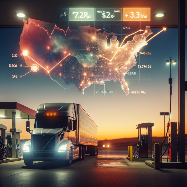 U.S. Diesel Prices Edge Up 3.2¢ to $3.766/Gal; West Coast Leads, Rockies Flat – Week of 2025-09-08