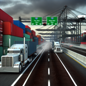 China’s latest shot in shipping fight could ripple onto US highways