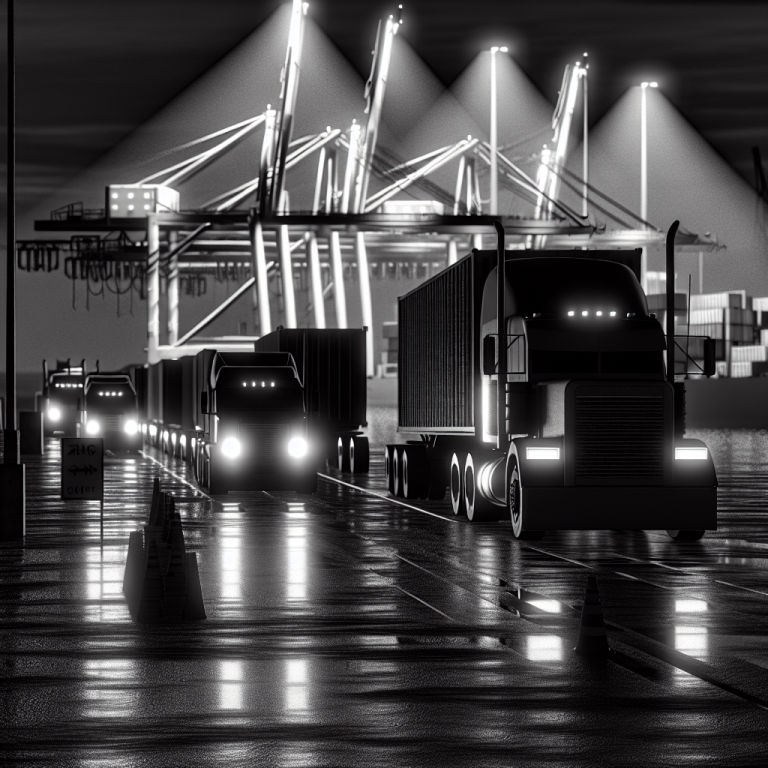 Ports stay open, but paperwork chokepoints loom for truckers as U.S. shutdown begins