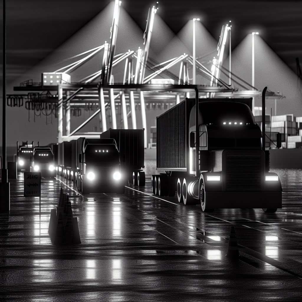 Ports stay open, but paperwork chokepoints loom for truckers as U.S. shutdown begins