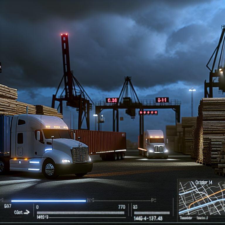 Wood tariffs set to reorder freight flows: What truckers need to know by Oct. 14 - TruckStop Insider