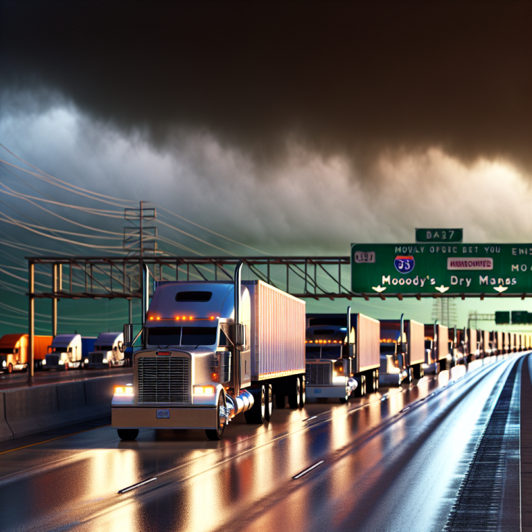 Echo holds Moody’s B3 in a bruised freight cycle, but stability comes with strings attached