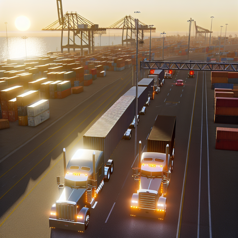 China’s tit-for-tat port fees land next week — here’s how the shock will ripple onto U.S. roads