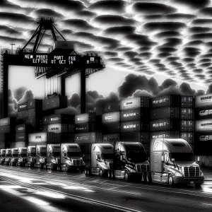 China’s tit-for-tat port fees set to land on Oct. 14 — and ripple into U.S. trucking