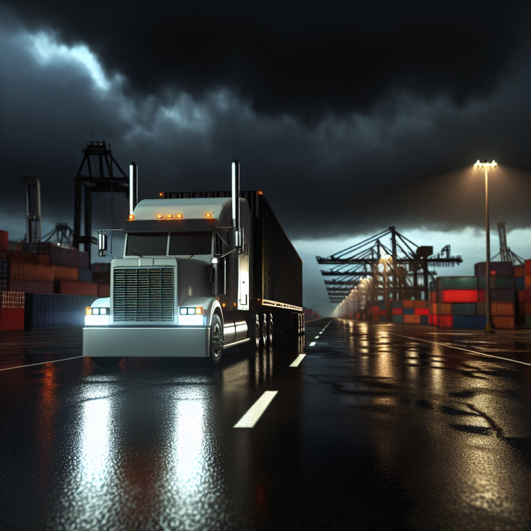 Fading import tide exposes a tougher road ahead for truckers