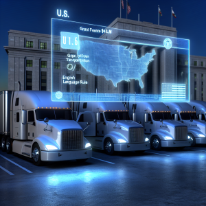 Trump DOT freezes $40.6M in California truck-safety grants over English rule, escalating clash with Newsom - TruckStop Insider