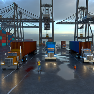 Charleston’s container pullback shows a trade reset in real time — and truckers feel it first