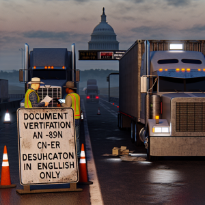 New Capitol push aligns English-only CDL tests with stepped-up enforcement — setting the stage for a trucking language mandate - TruckStop Insider