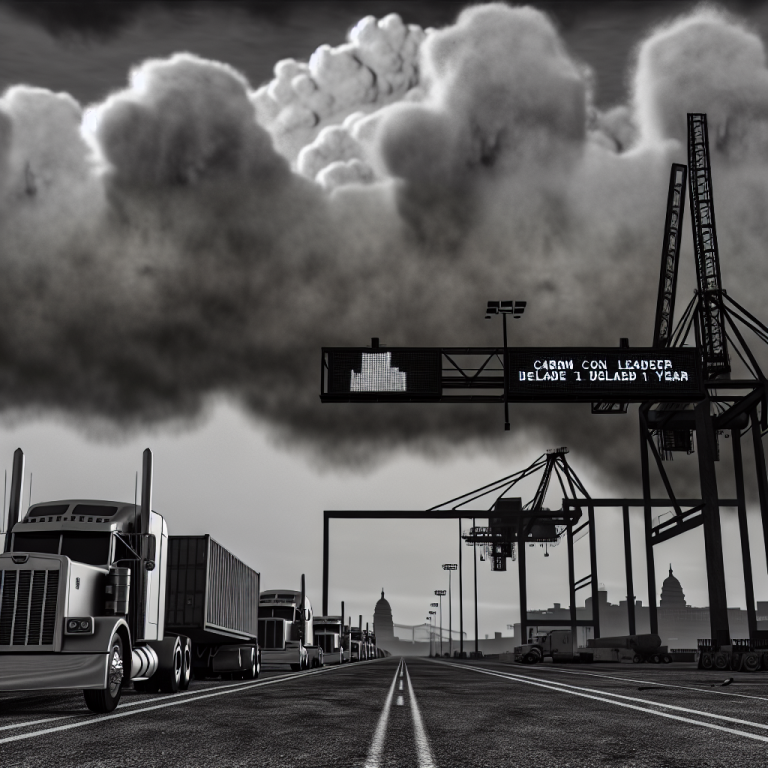 Trump’s push sinks IMO carbon levy for now — what the one-year delay means for U.S. trucking