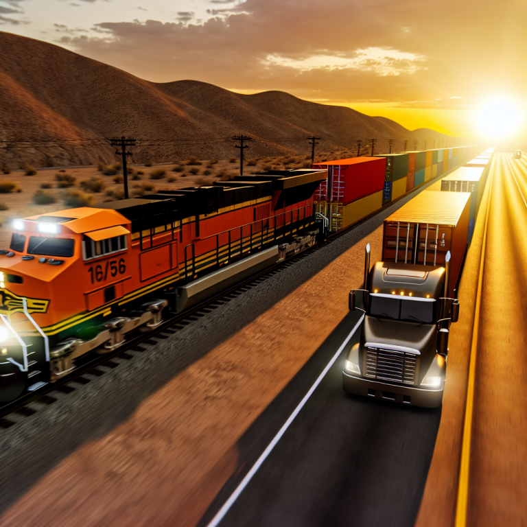 BNSF’s profit uptick signals tougher rail competition for long‑haul trucking