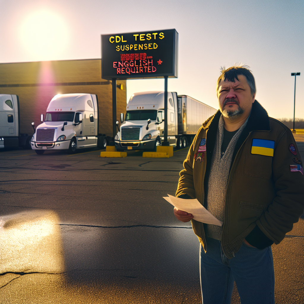 CDL rule shake-up and English crackdown squeeze immigrant driver ranks — Ukrainian truckers feel the pinch as states hit pause - TruckStop Insider