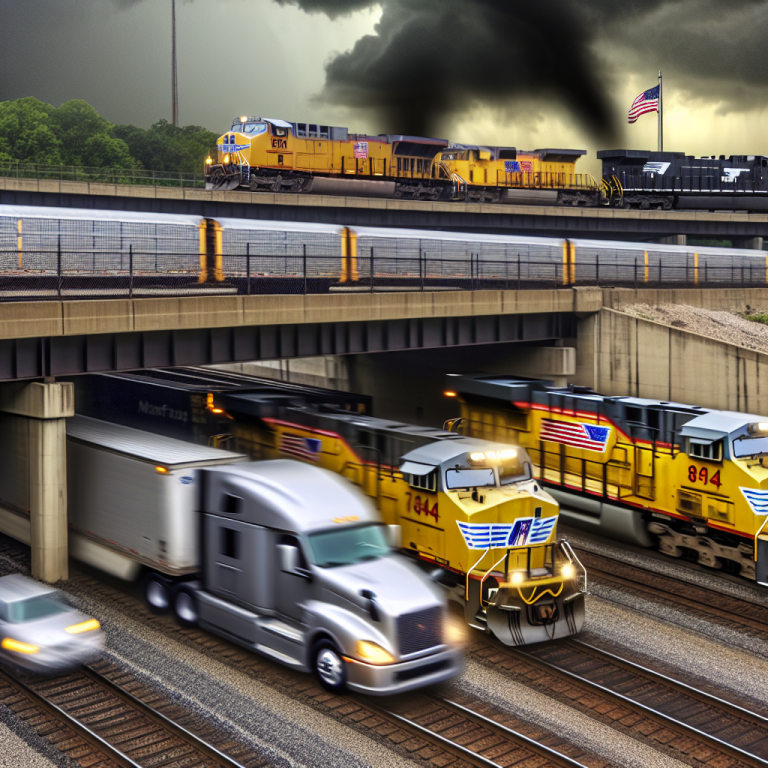 Red-state AGs warn UP–NS rail merger could imperil national security — trucking should brace for ripple effects