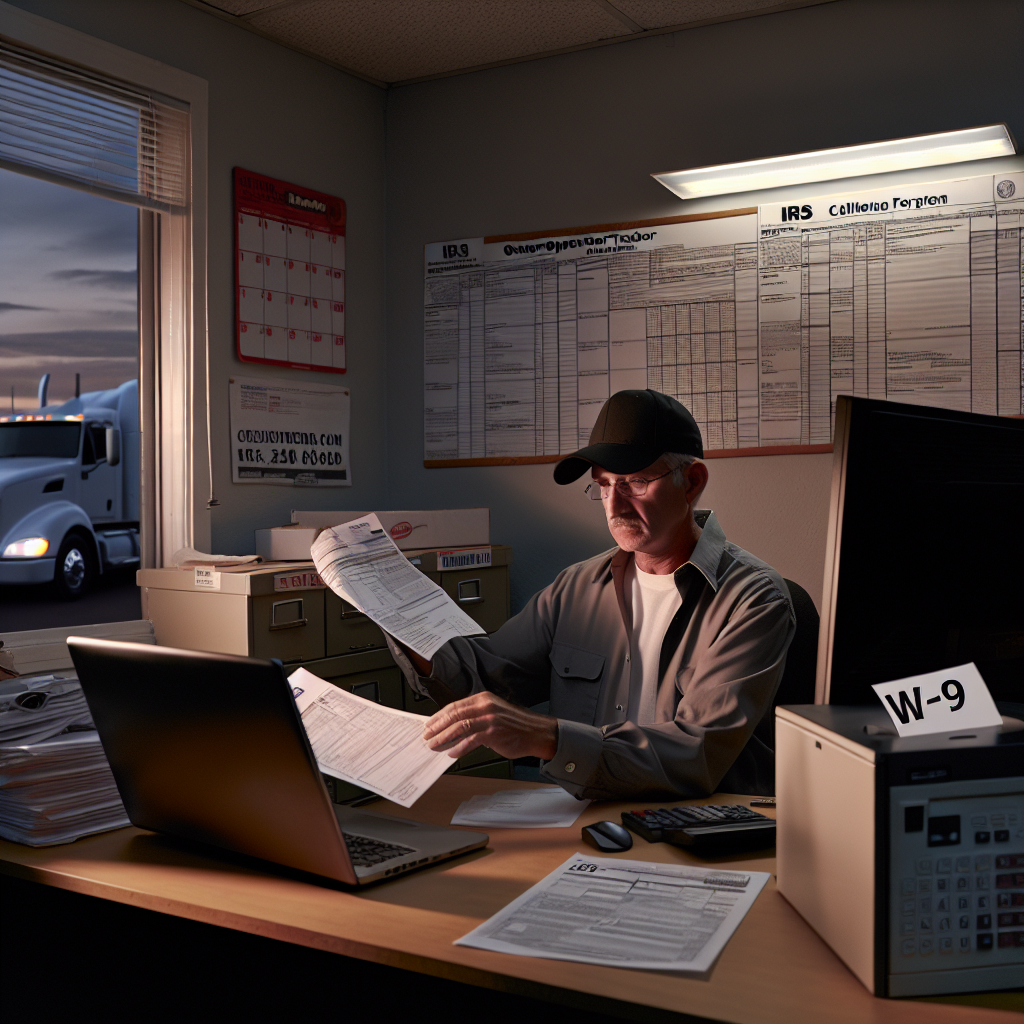 W-9s for Truckers: What Owner-Operators Need, How Fleets Should Collect Them, and Key 2025 Filing Tips