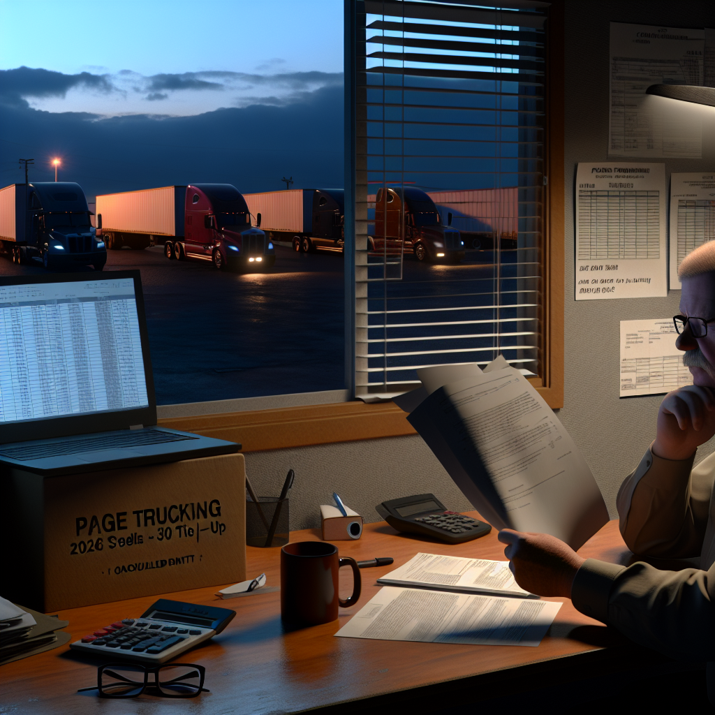 Page Trucking-Goulet tie-up and higher 401(k) limits set the tone for 2026 trucking operations