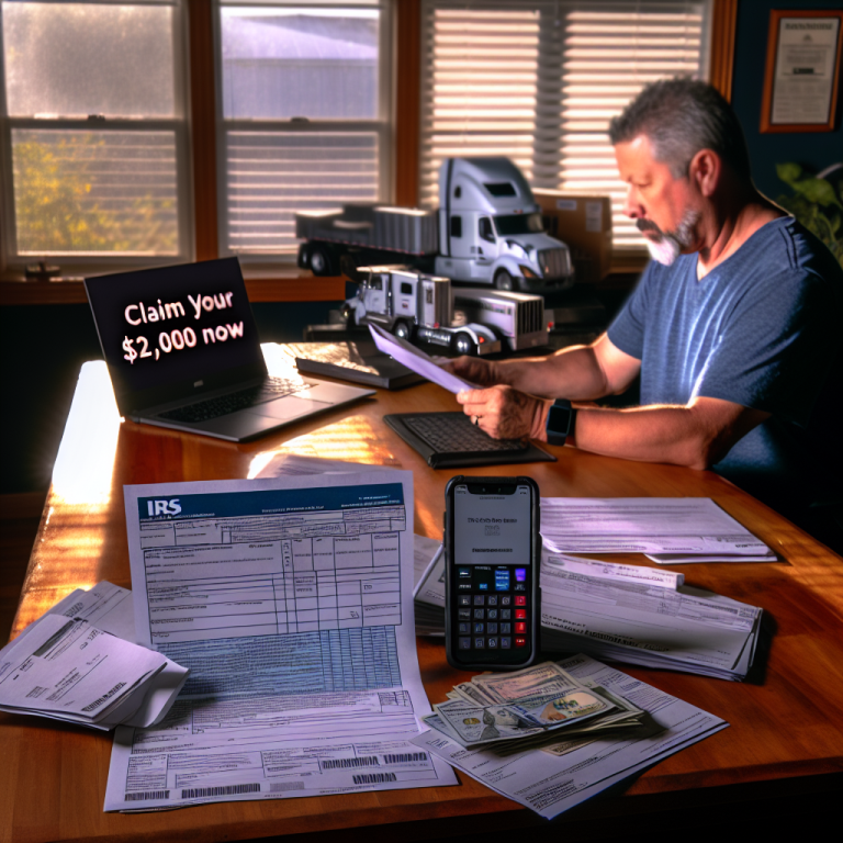 $2,000 January Checks? What Trucking Pros Need to Know About Rumors, Real Payments, and Staying Scam‑Safe