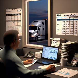 2026 Payroll Alert for Trucking Fleets: Higher Social Security Wage Base, California SDI at 1.3% (Uncapped), and Feb. 15 W‑4 Deadline