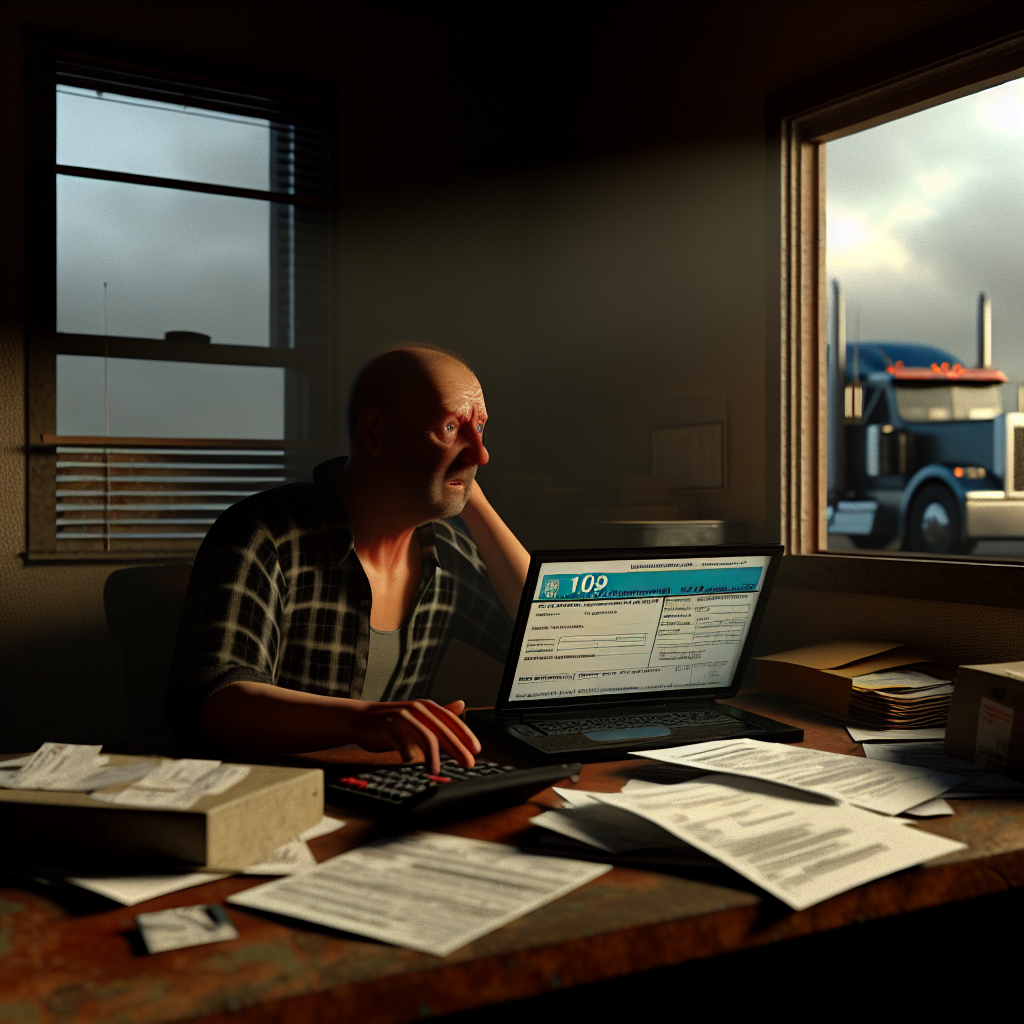 Trucker gets a 1099 for money they never received? Here’s how to respond without getting steamrolled at tax time