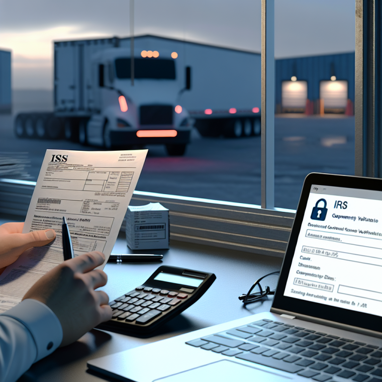 Protect Your Refund: What Trucking Businesses Need to Know About IRS Identity Verification in 2026