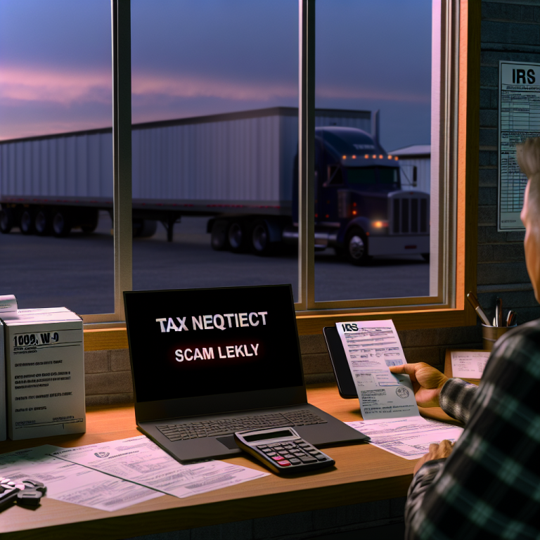 Tax-Season Scam Alert for Trucking: How to Spot IRS Imposters and Protect Your Fleet