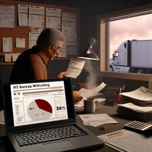 Backup withholding: What fleets and owner-operators need to know now to avoid a 24% hit to cash flow